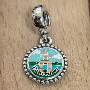 Pandora Vancouver Exclusive Dangle Charm Pendant, S925 Silver Bracelets